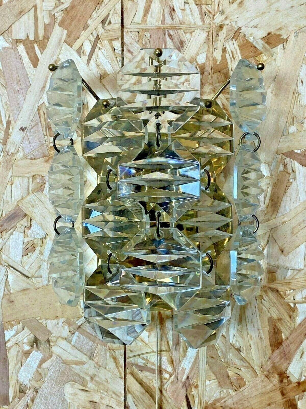 60s 70s Kinkeldey Wall Light Glass Wall Lamp Space Age Design 60s 70s

Object: wall lamp

Manufacturer: Kinkeldey

Condition: good

Age: around 1960-1970

Dimensions:

18cm x 10.5cm x 22cm

Other notes:

The pictures serve as part of