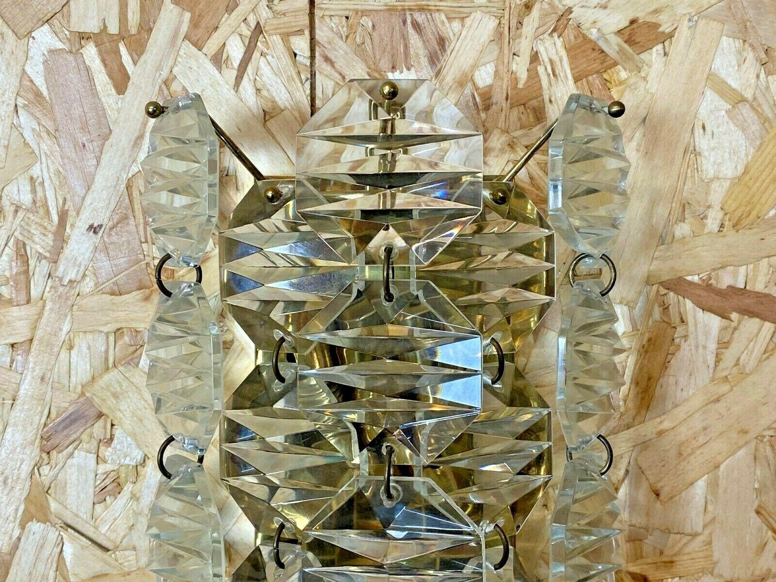 60s 70s Kinkeldey Wall Light Glass Wall Lamp Space Age Design For Sale 1
