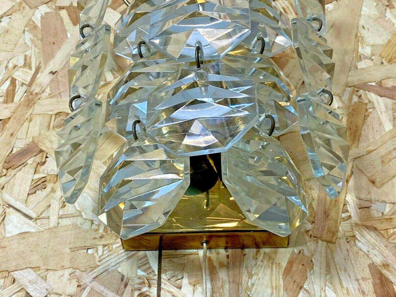 60s 70s Kinkeldey Wall Light Glass Wall Lamp Space Age Design For Sale 2