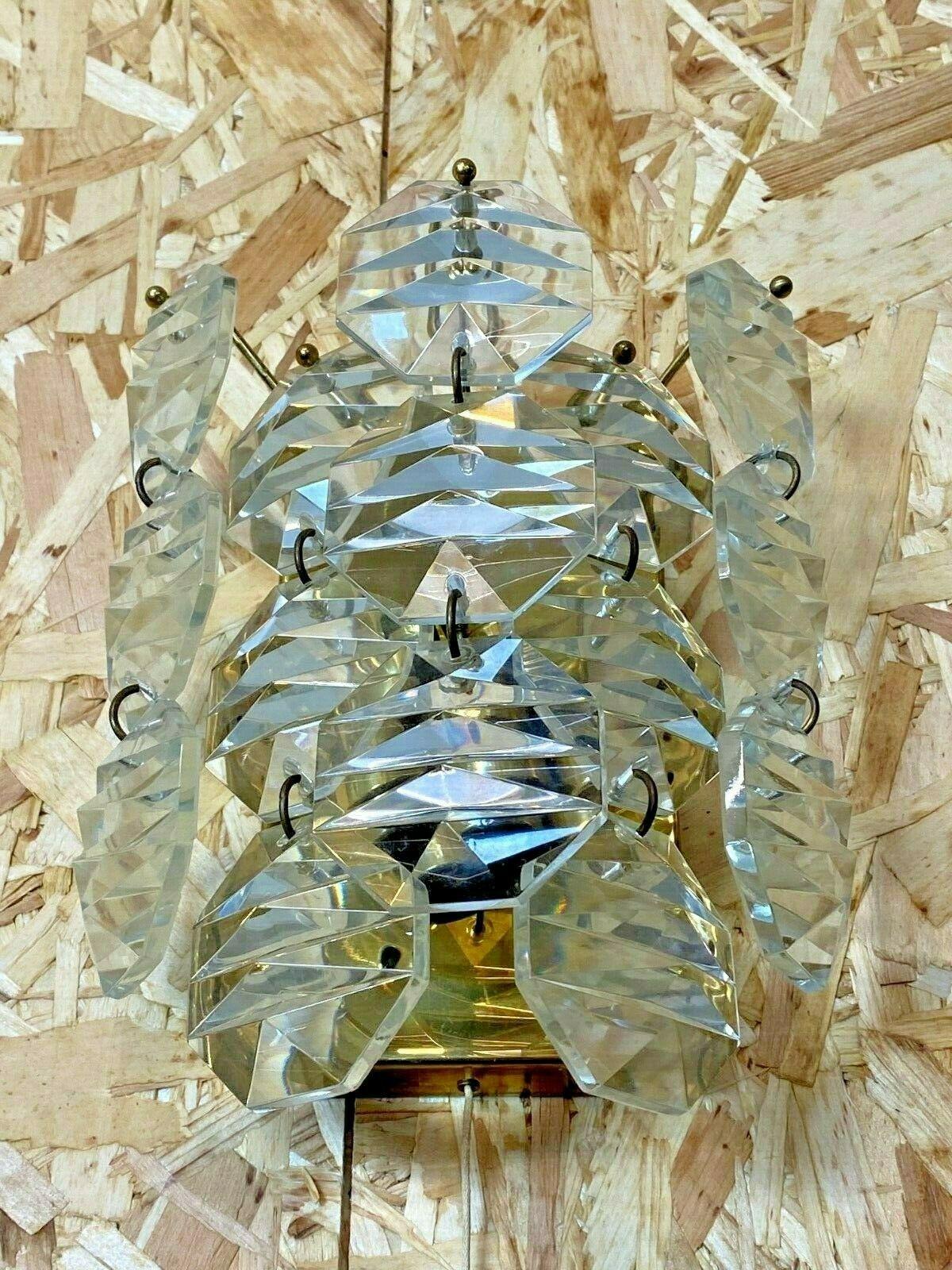 60s 70s Kinkeldey Wall Light Glass Wall Lamp Space Age Design For Sale 3