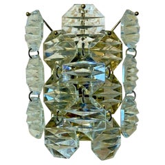 60s 70s Kinkeldey Wall Light Lampe murale en verre Space Age Design