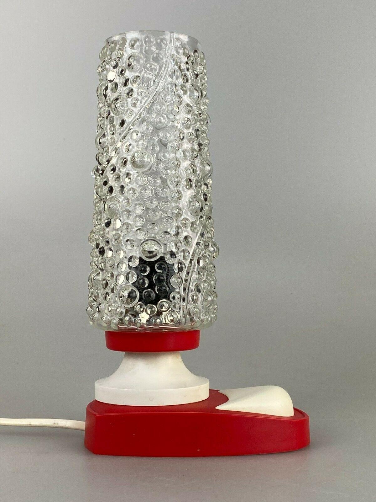 60er 70er Jahre Lampe Bubble light Tischlampe Nachttischlampe Space Age Design

Objekt: Tischlampe

Hersteller: Fischer Leuchten

Zustand: gut

Alter: etwa 1960-1970

Abmessungen:

13.5cm x 9cm x 23,5cm

Sonstige Anmerkungen:

Die