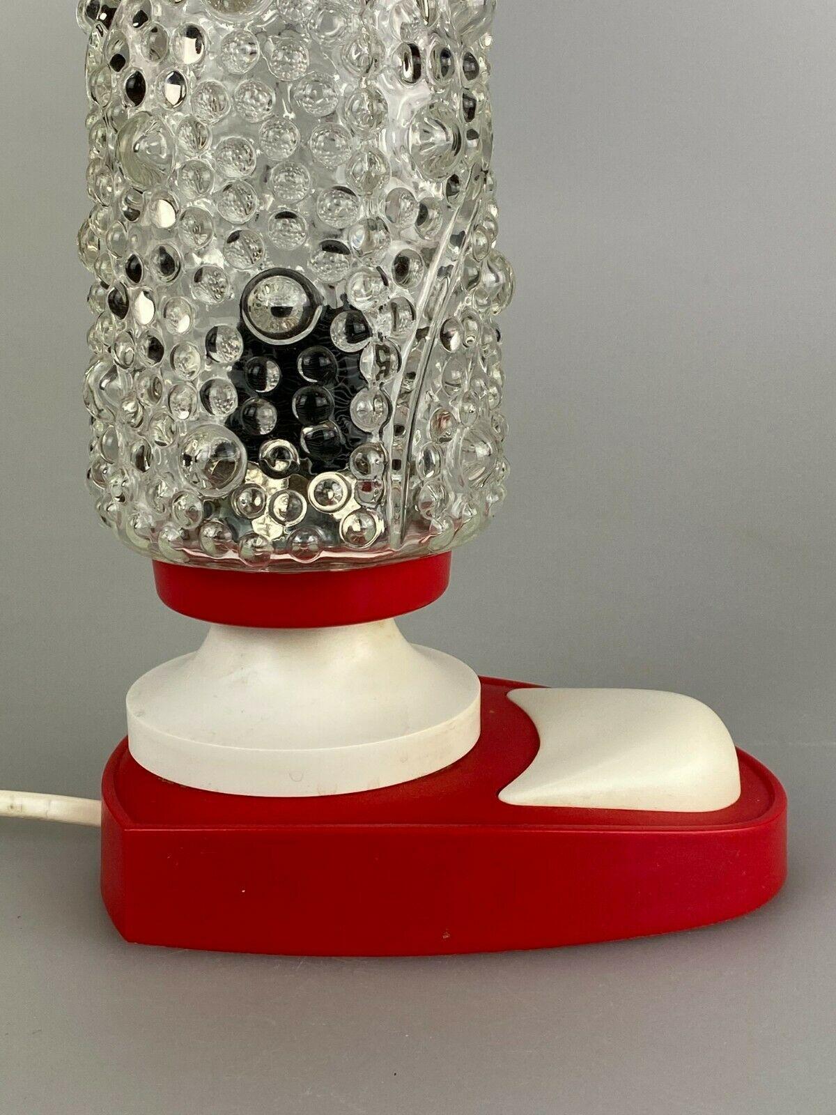 60s 70s Lamp Bubble Light Table Lamp Bedside Lamp Space Age Design In Good Condition For Sale In Neuenkirchen, NI