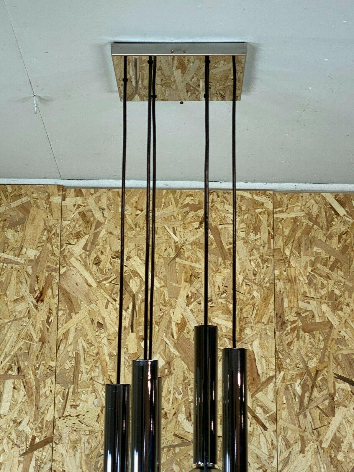 Lampe Cascade à 6 lampes des années 60 et 70 par Motoko Ishii pour Staff Chrom Bon état - En vente à Neuenkirchen, NI