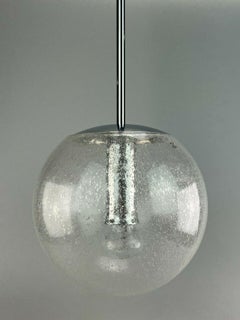 60s 70s Lamp Ceiling Lamp Peill & Putzler "Globe" Spherical Lamp Ball