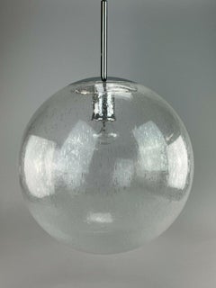 60s 70s Lamp Ceiling Lamp Peill & Putzler "Globe" Spherical Lamp Ball