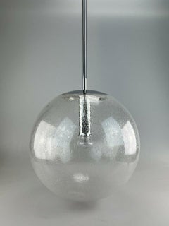 60s 70s Lamp Ceiling Lamp Peill & Putzler "Globe" Spherical Lamp Ball