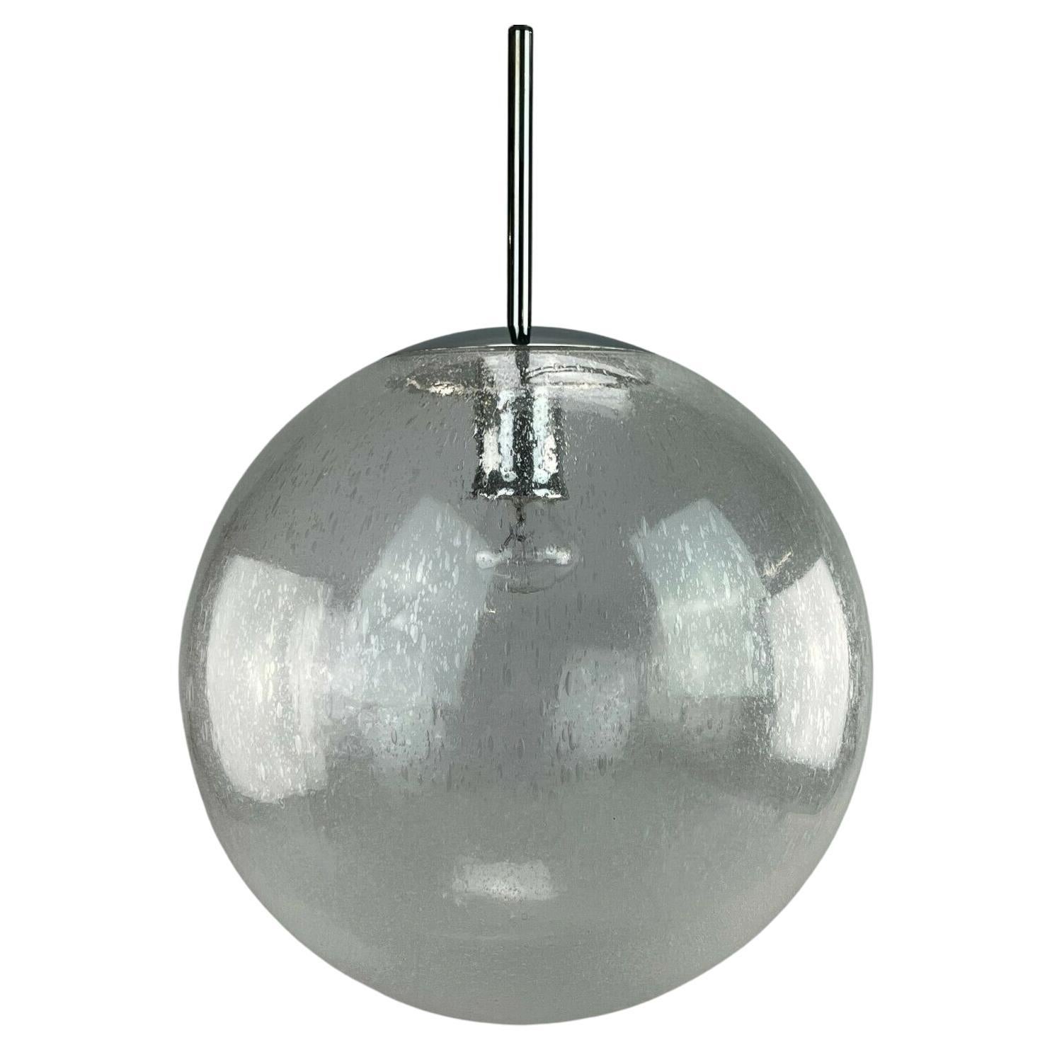 60s 70s Lamp Ceiling Lamp Peill & Putzler "Globe" Spherical Lamp Ball For Sale