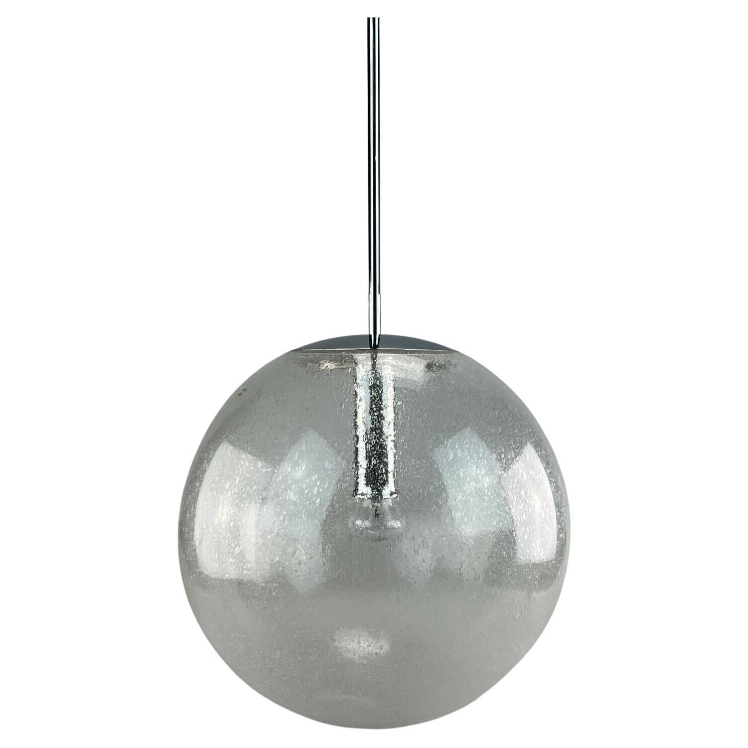 60s 70s Lamp Ceiling Lamp Peill & Putzler "Globe" Spherical Lamp Ball