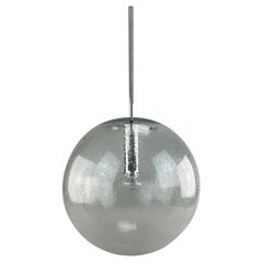 60s 70s Lamp Ceiling Lamp Peill & Putzler "Globe" Spherical Lamp Ball