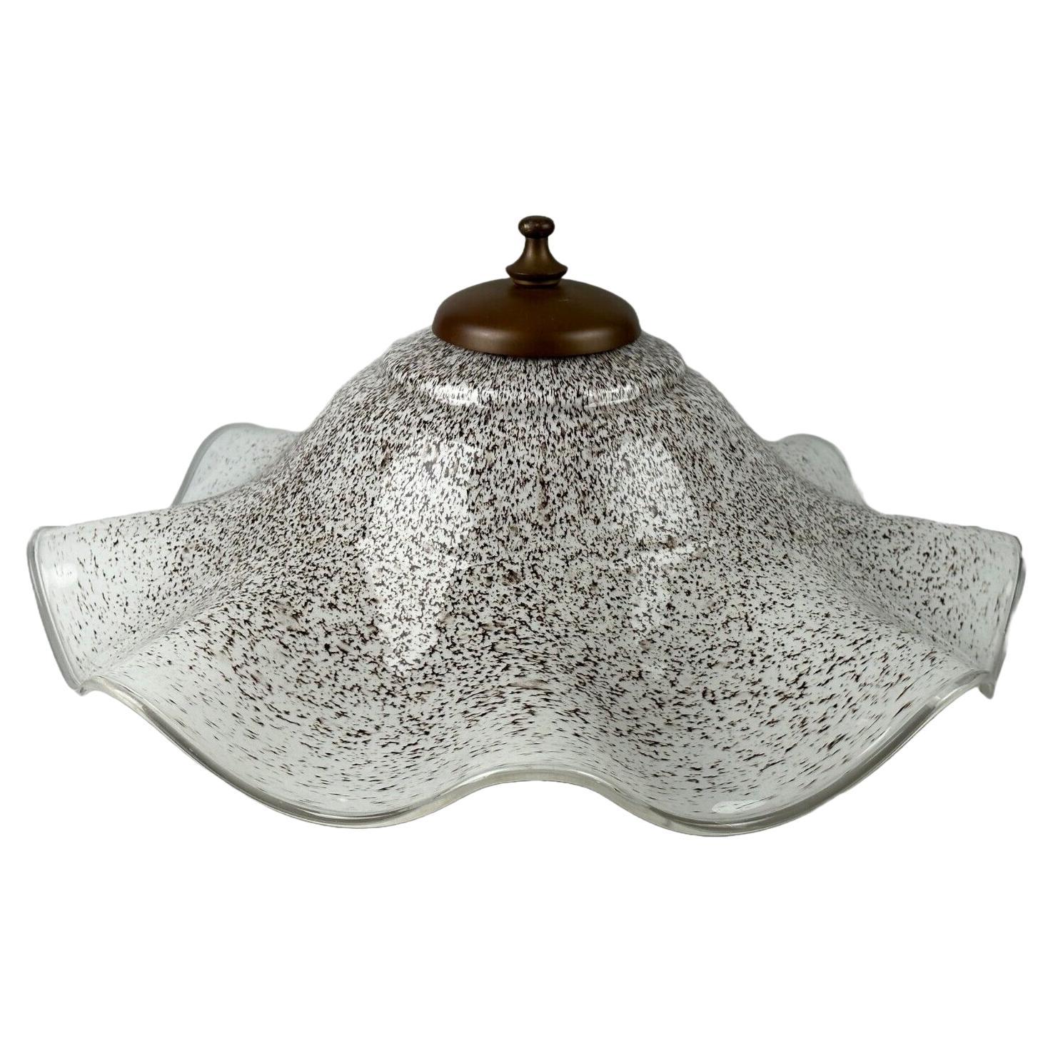 60s 70s Lampe Plafond Lampe Flush Mount Doria Verre A Space
