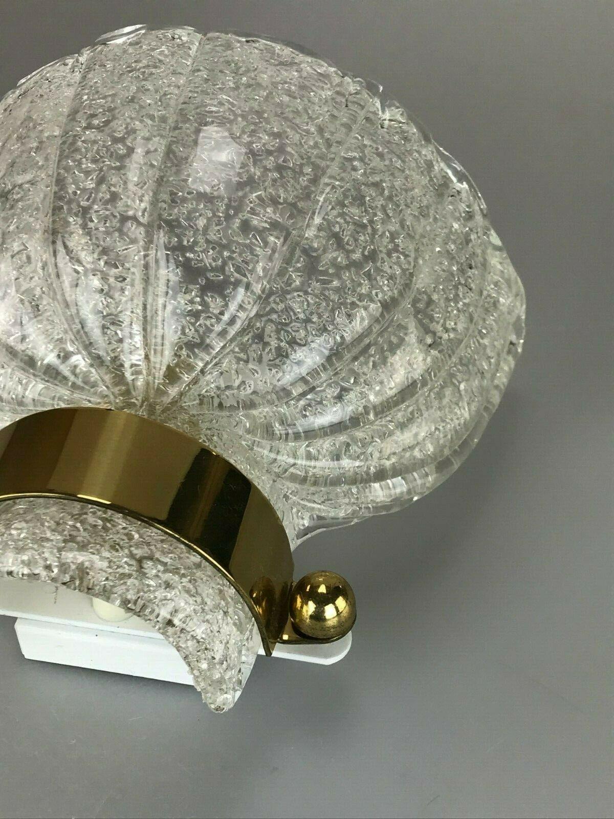 Metal 60s 70s Lamp Fixture Wall Sconce Wall Lamp Hillebrand Space Age Design
