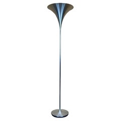 60er 70er Jahre Lampe Stehlampe Aluminium Doria Lampen Space Age Design