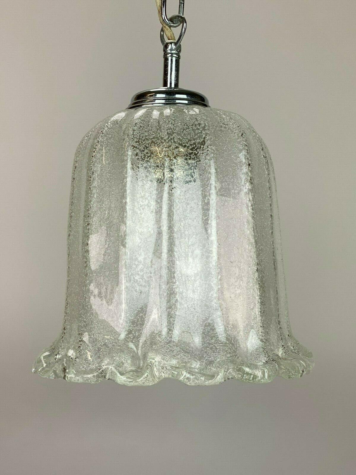 60s 70s lamp hanging lamp ball lamp bubble chrome glass space age design

Object: ceiling lamp

Manufacturer:

Condition: good

Age: around 1960-1970

Dimensions:

Diameter = 21.5cm
Height = 27cm

Other notes:

The pictures serve as