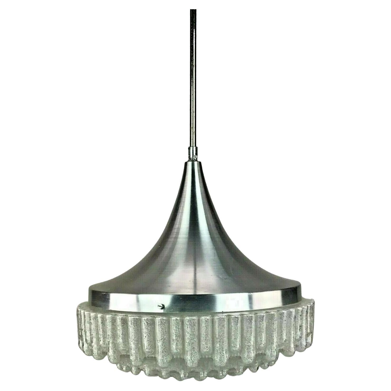 Lampe suspendue des années 60 et 70 Lampe à boules Lampe en verre chromé bullé Design de l'ère spatiale