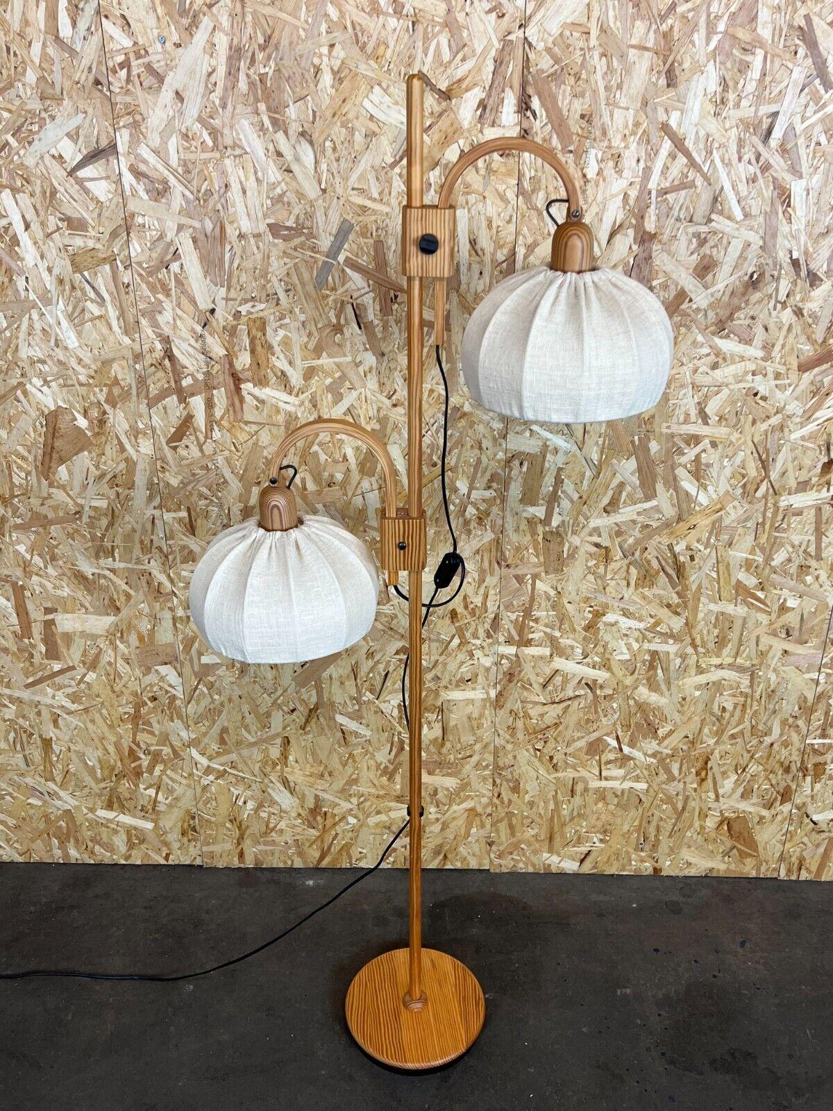 1960s 1970s Lamp Lamp Floor Lamp Domus Pine Danish Design Denmark 8