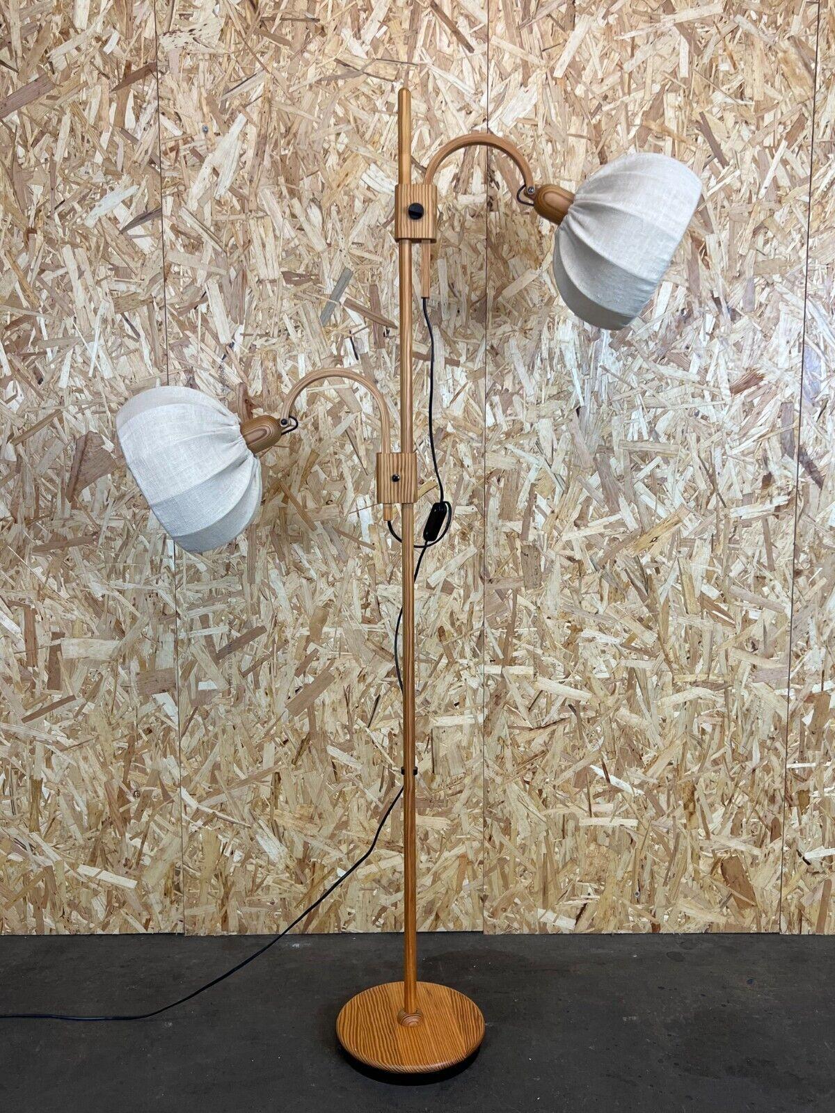1960s 1970s Lamp Lamp Floor Lamp Domus Pine Danish Design Denmark 12