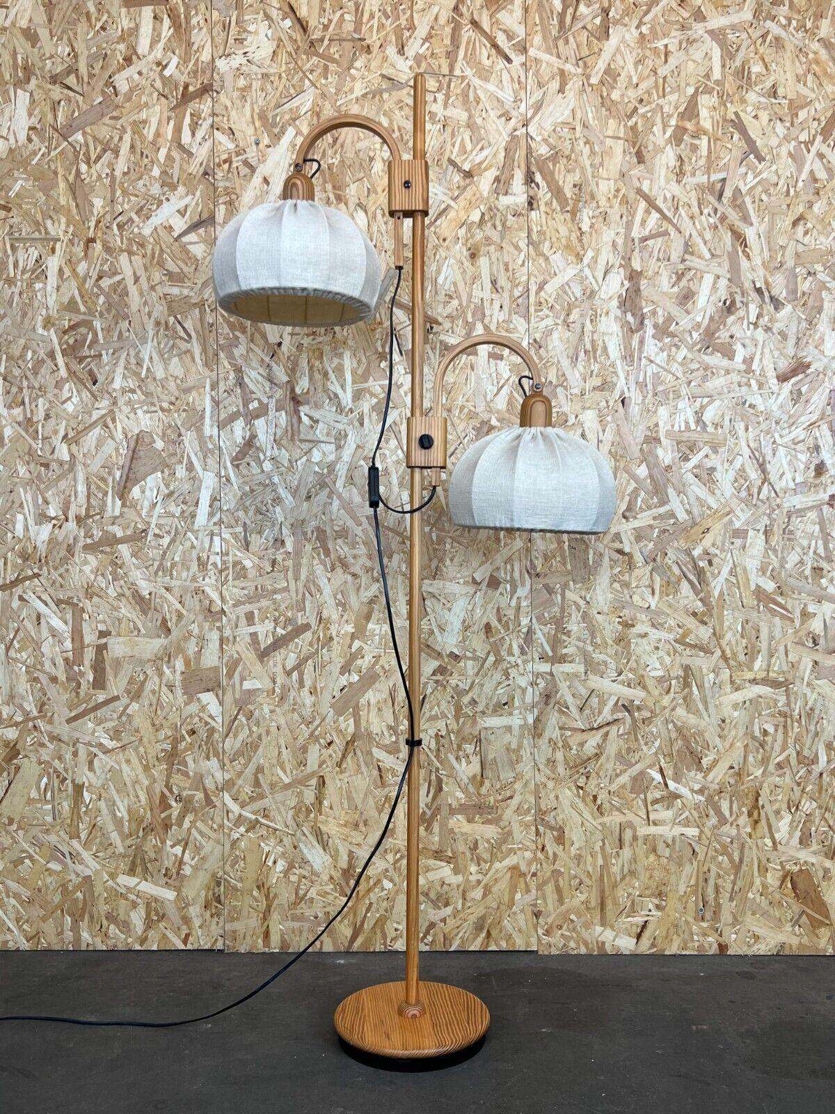 1960s 1970s Lamp Lamp Floor Lamp Domus Pine Danish Design Denmark In Good Condition In Neuenkirchen, NI