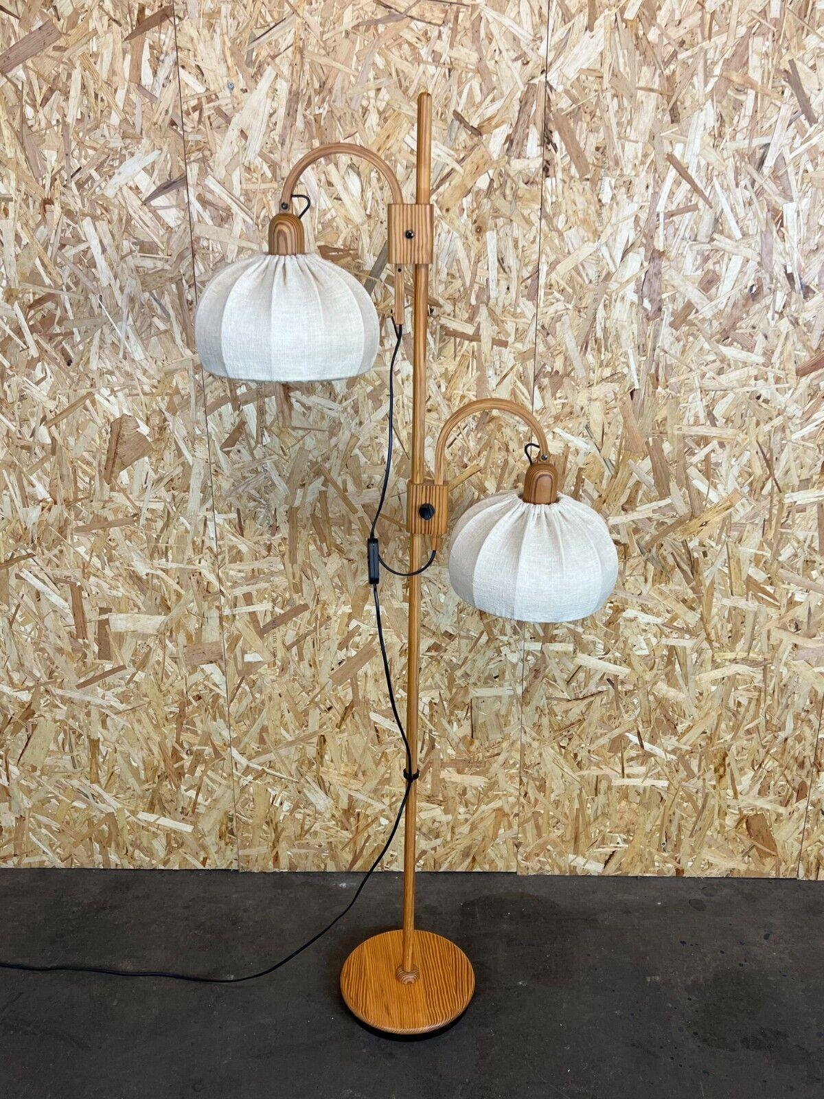 Late 20th Century 1960s 1970s Lamp Lamp Floor Lamp Domus Pine Danish Design Denmark