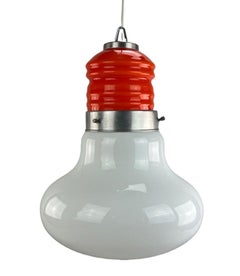 60s 70s lamp lamp Mazzega Murano glass ceiling lamp Italy Space Age