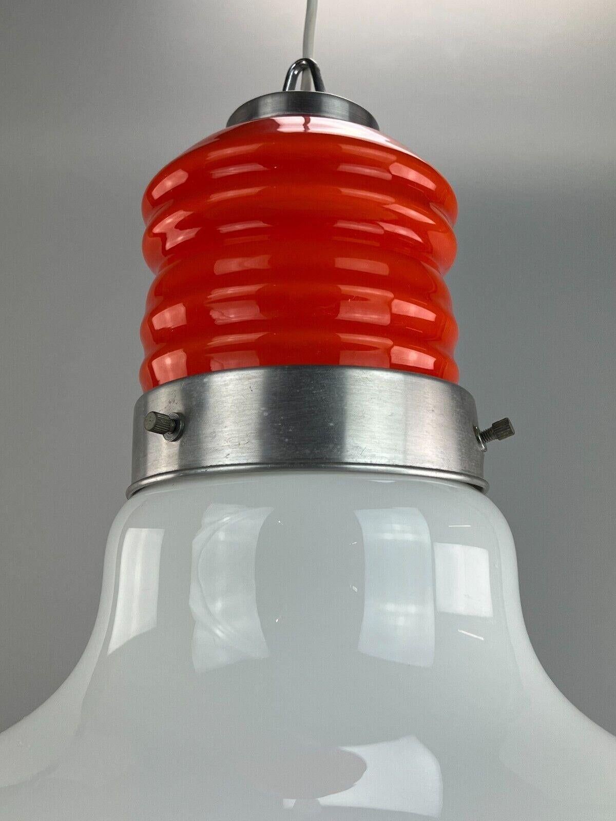 italien 60s 70s lampe Mazzega Murano glass ceiling lamp Italy Space Age en vente