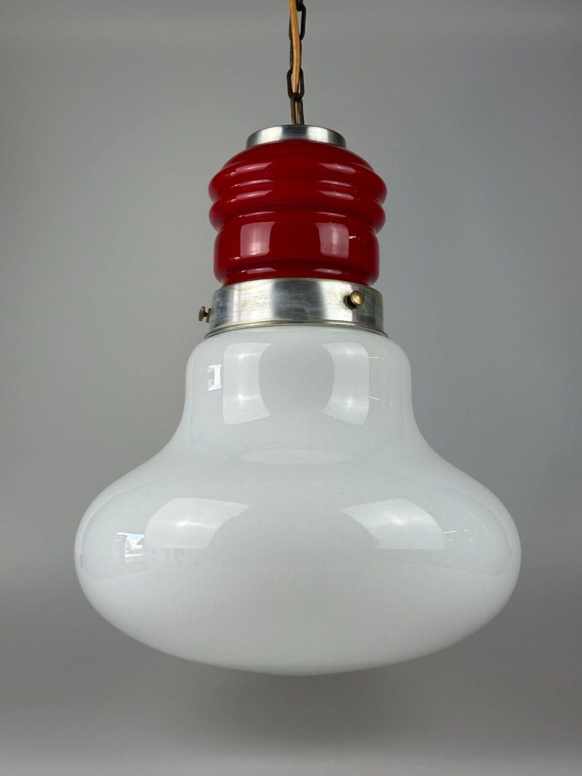60s 70s lampe Mazzega Murano glass ceiling lamp Italy Space Age Bon état - En vente à Neuenkirchen, NI