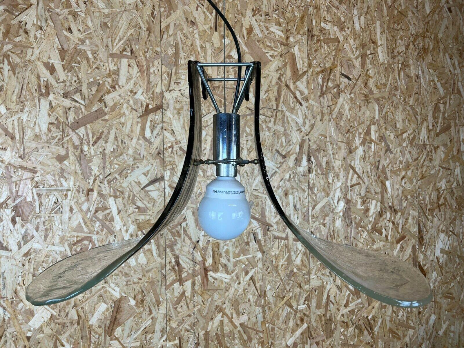 60s 70s Lamp Light Carlo Nason Mazzega Kalmar Murano Ceiling Lamp 60s 5