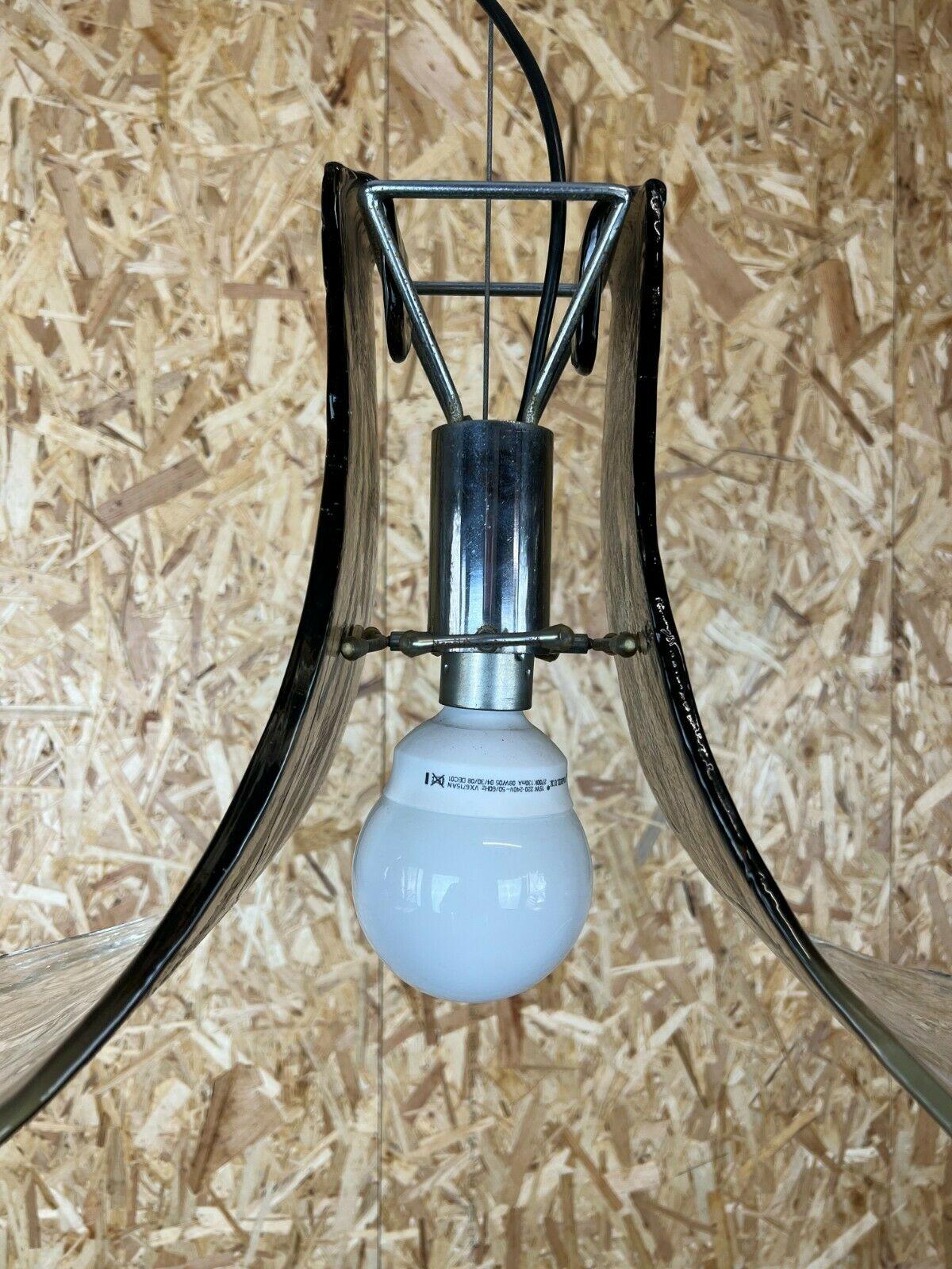 60s 70s Lamp Light Carlo Nason Mazzega Kalmar Murano Ceiling Lamp 60s 6