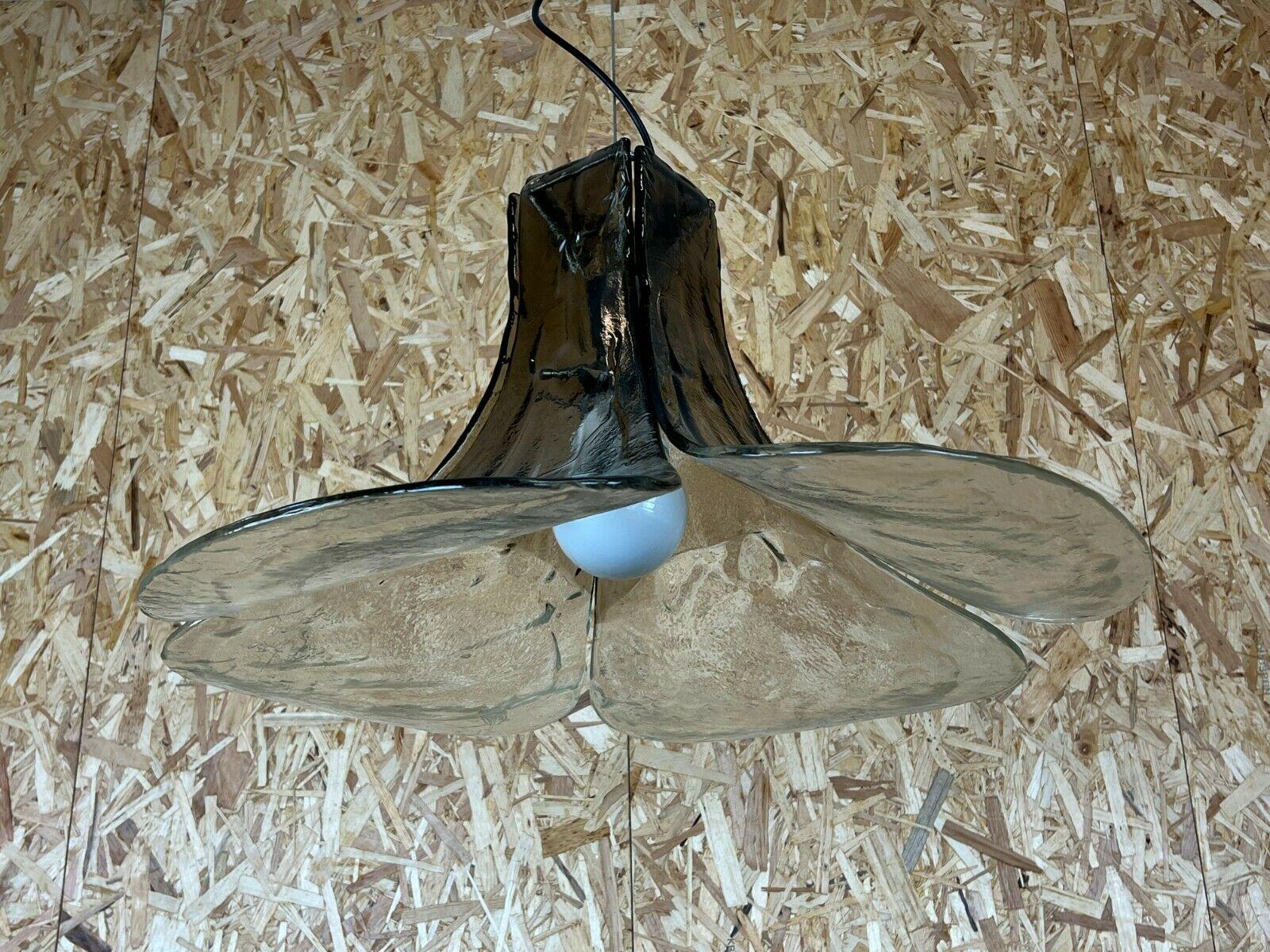 60s 70s Lamp Light Carlo Nason Mazzega Kalmar Murano Ceiling Lamp 60s 3