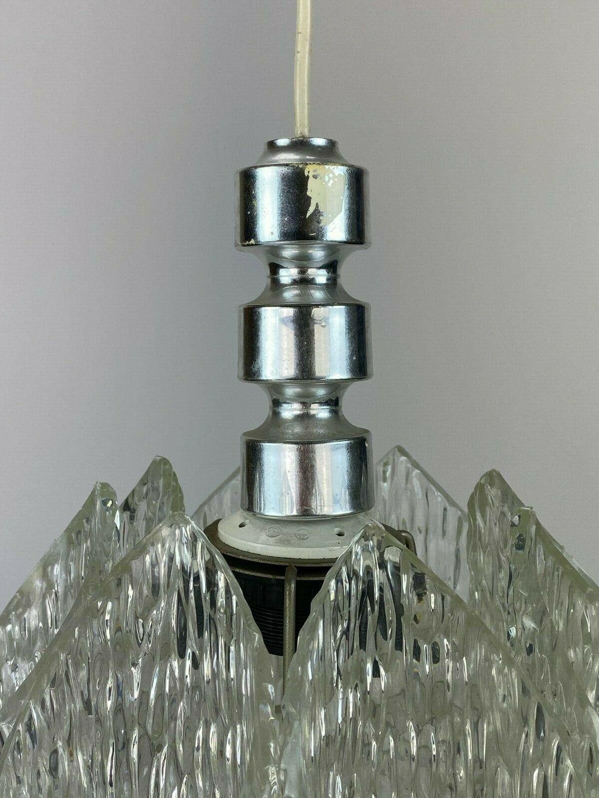 60s 70s Lamp Light Ceiling Lamp Acrylic Lamp Space Age Design Plastic In Good Condition In Neuenkirchen, NI