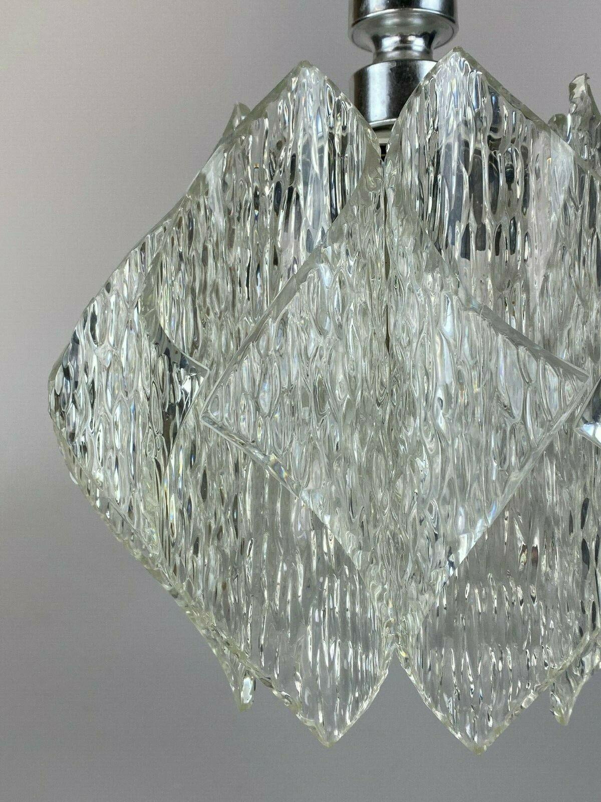 Late 20th Century 60s 70s Lamp Light Ceiling Lamp Acrylic Lamp Space Age Design Plastic