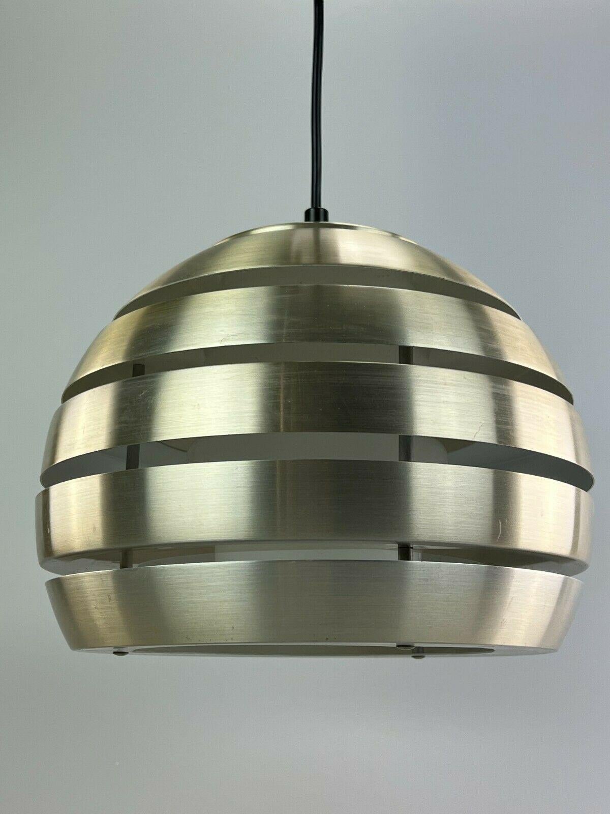 European 60s 70s Lamp Light Ceiling Lamp Aluminum Space Age Design For Sale
