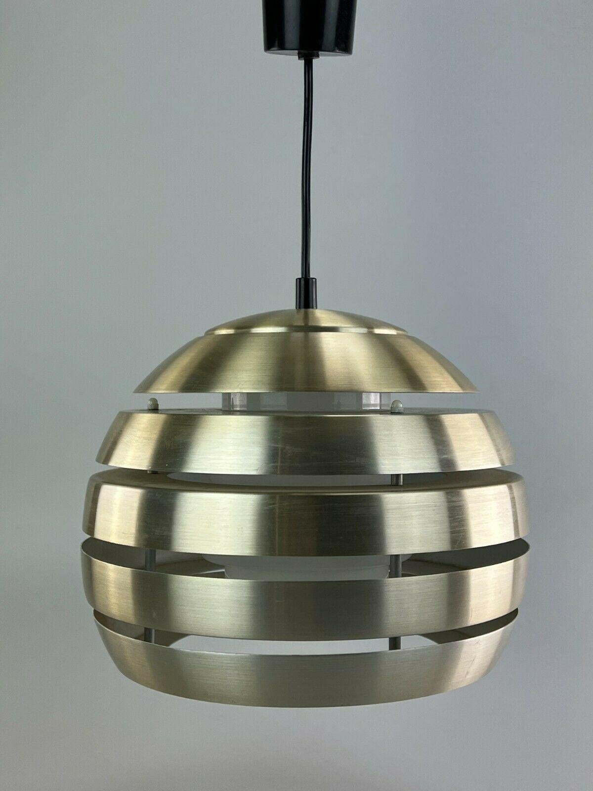 60s 70s Lamp Light Ceiling Lamp Aluminum Space Age Design In Good Condition For Sale In Neuenkirchen, NI