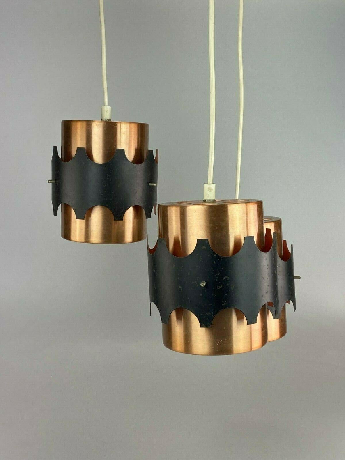 German 60s 70s Lamp Light Ceiling Lamp Cascade Lamp Metal Space Age Design For Sale