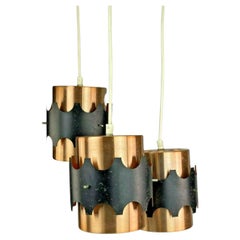 Vintage 60s 70s Lamp Light Ceiling Lamp Cascade Lamp Metal Space Age Design