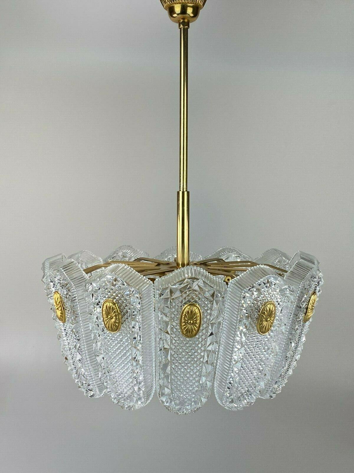60s 70s Lamp Light Ceiling Lamp Chandelier Chandelier Orrefors For Sale 5