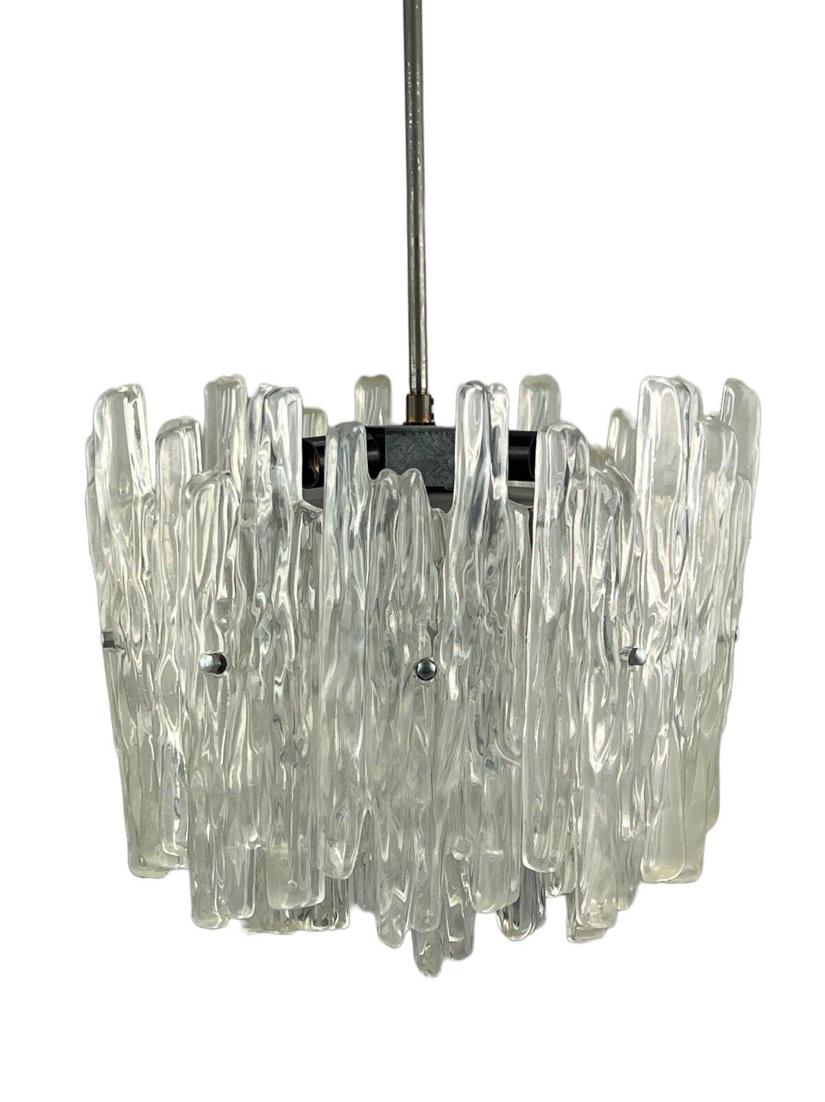 60s 70s lamp light ceiling lamp chandelier plastic space age

Object: chandelier

Manufacturer:

Condition: good - vintage

Age: around 1960-1970

Dimensions:

Diameter = 36cm
Height = 80cm

Other notes:

3x E14 socket & 1x E27