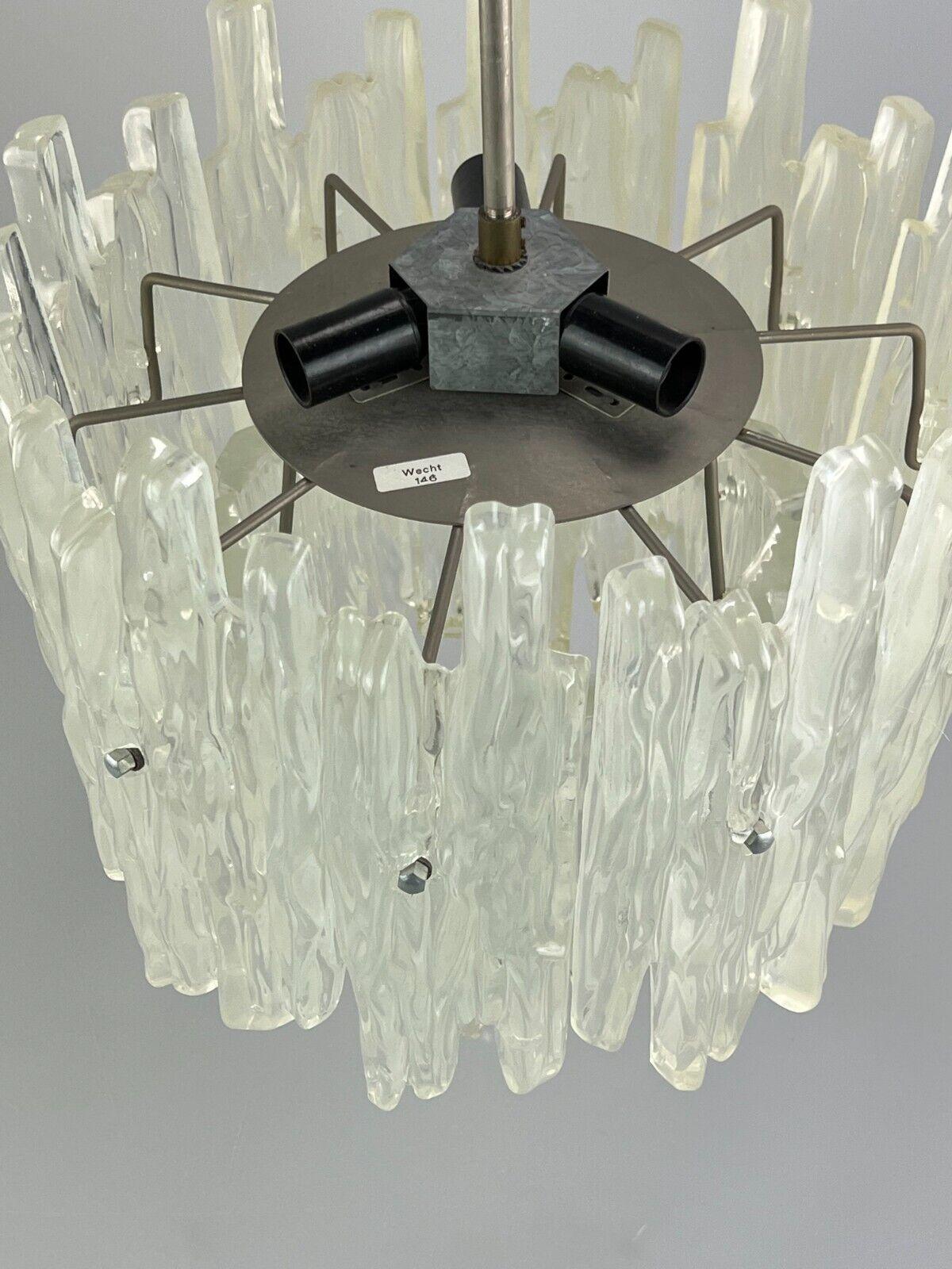 60s 70s Lamp Light Ceiling Lamp Chandelier Plastic Space Age In Fair Condition For Sale In Neuenkirchen, NI