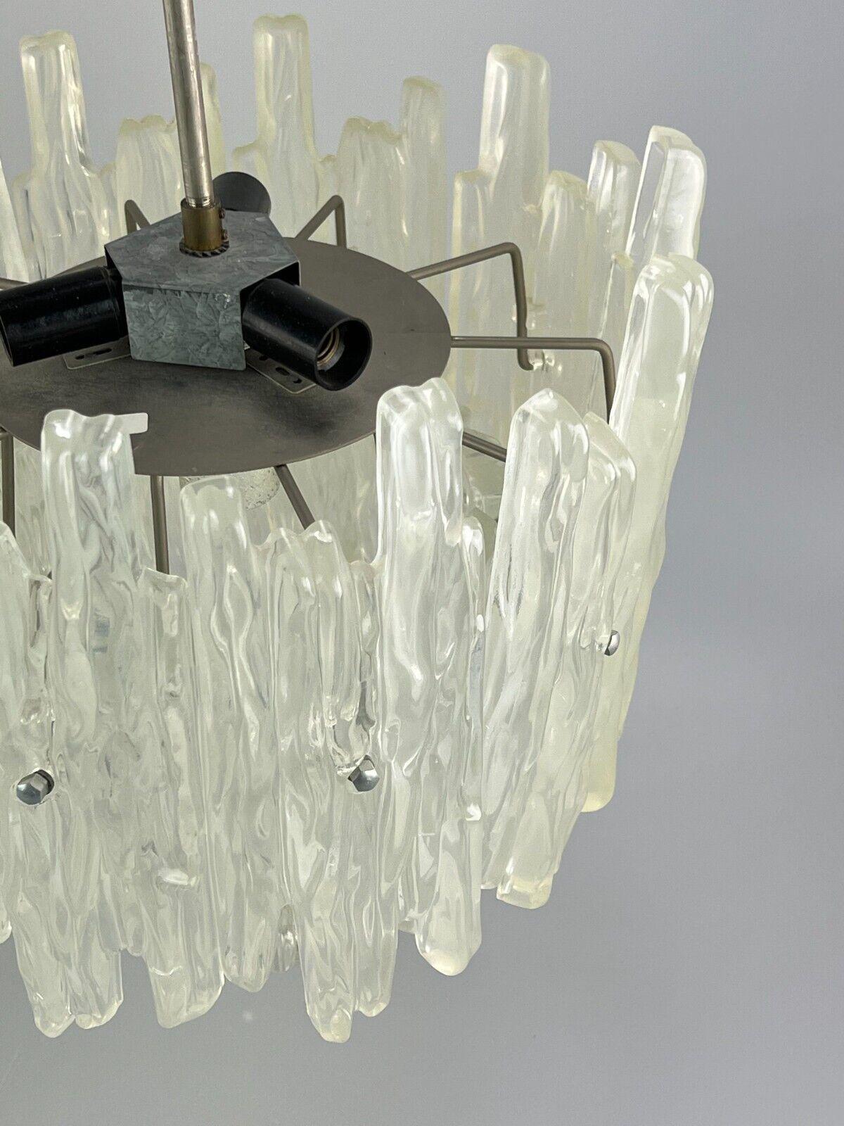 Late 20th Century 60s 70s Lamp Light Ceiling Lamp Chandelier Plastic Space Age For Sale