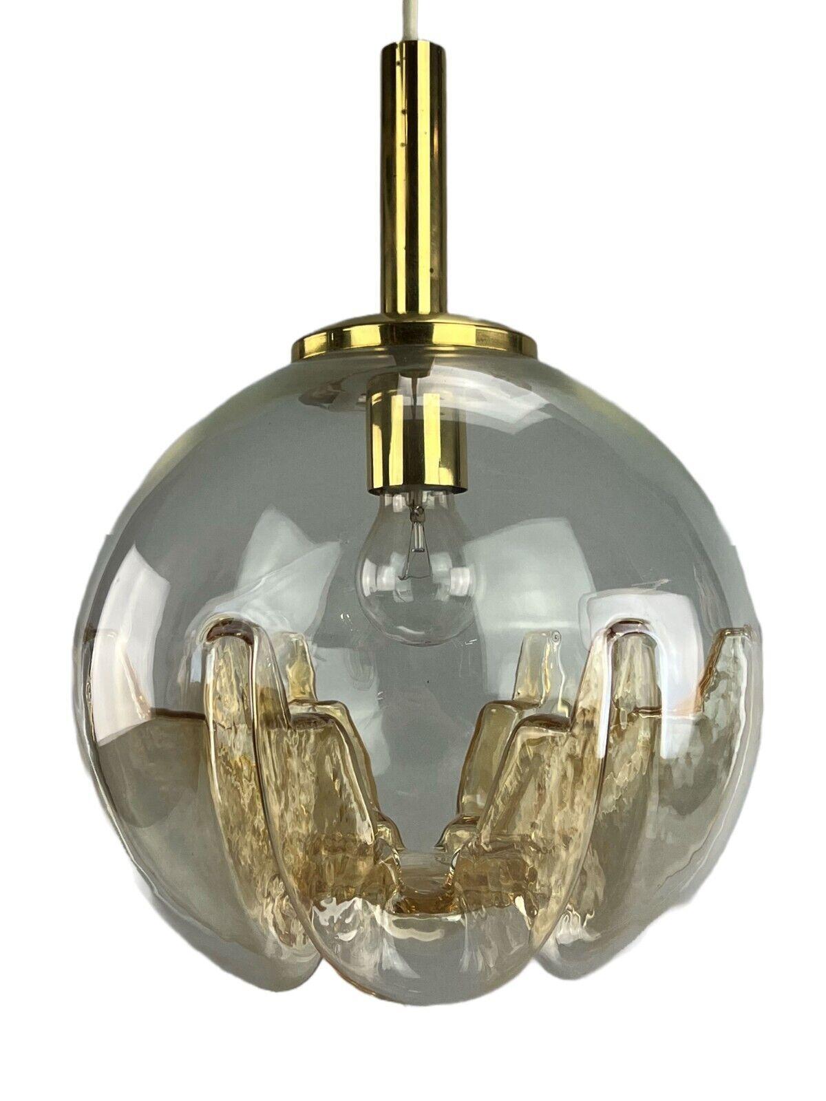 60s 70s Lamp light ceiling lamp hanging lamp Doria Glas Space Age Design

Object: hanging lamp

Manufacturer: Doria

Condition: good

Age: around 1960-1970

Dimensions:

Diameter = 30cm
Height = 40cm

Other notes:

The pictures