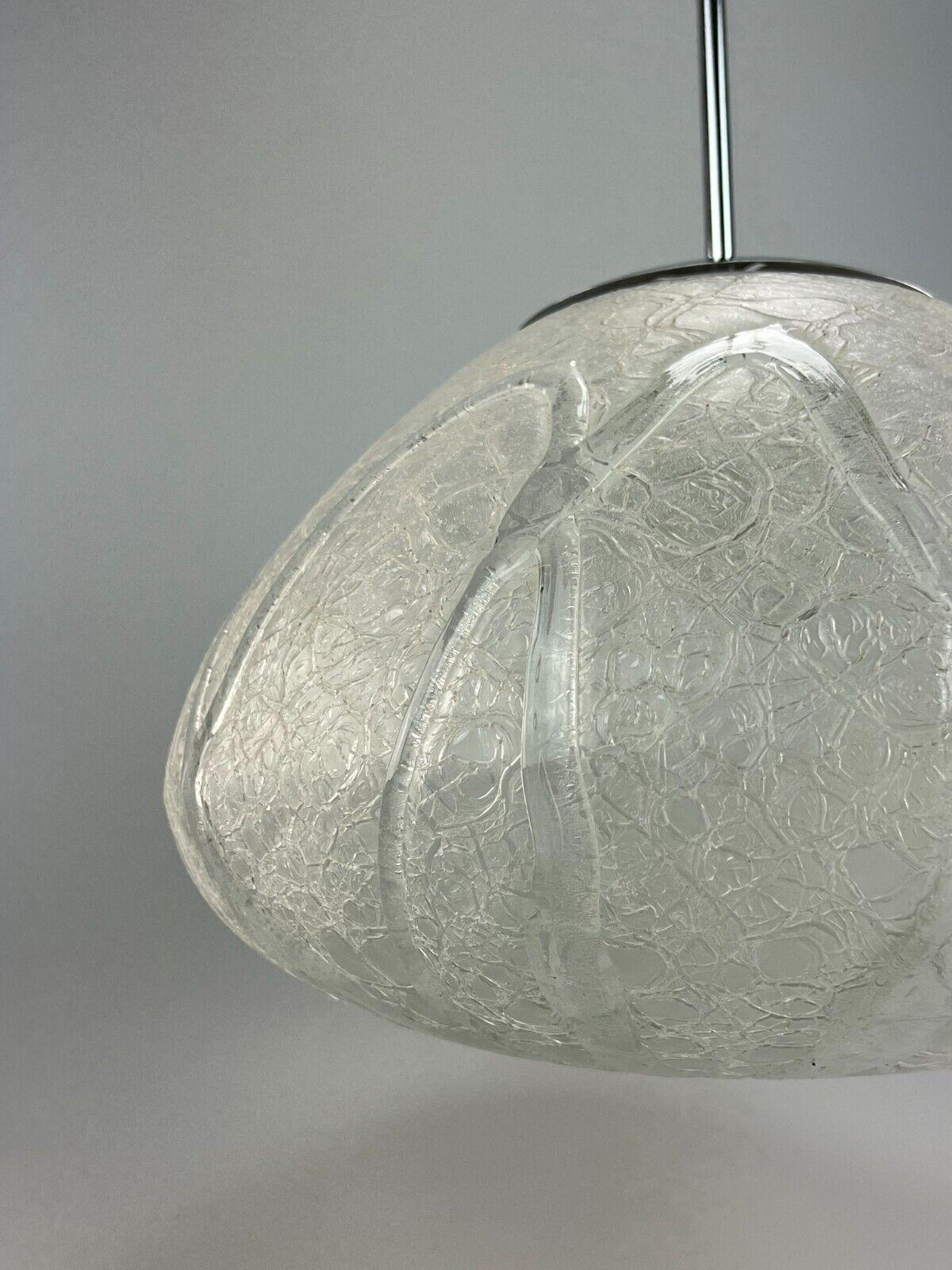 European 60s 70s Lamp Light Ceiling Lamp Hanging Lamp Doria Glas Space Age Design For Sale