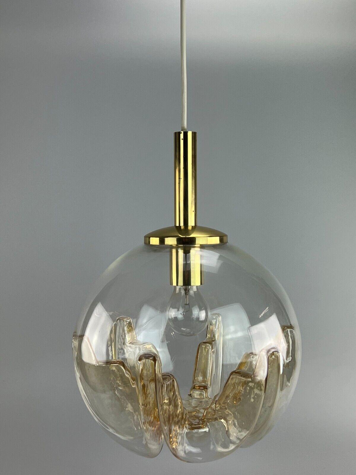 60s 70s Lamp Light Ceiling Lamp Hanging Lamp Doria Glas Space Age Design For Sale 3