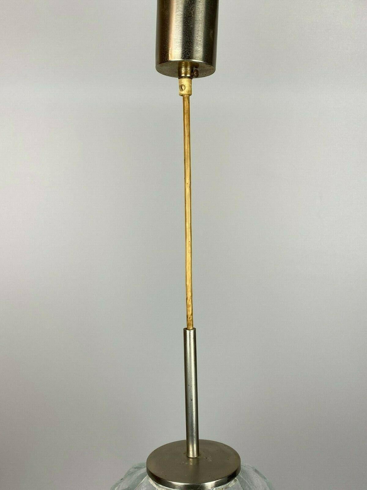 Lampada anni '60-'70 Lampada da soffitto Lampada a sospensione Hillebrand Vetro A Space Design In condizioni buone in vendita a Neuenkirchen, NI