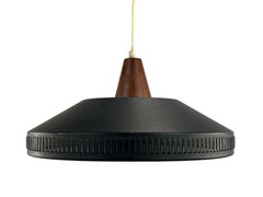 Lampada anni '60-'70 lampada da soffitto lampada a sospensione in lamiera design space age