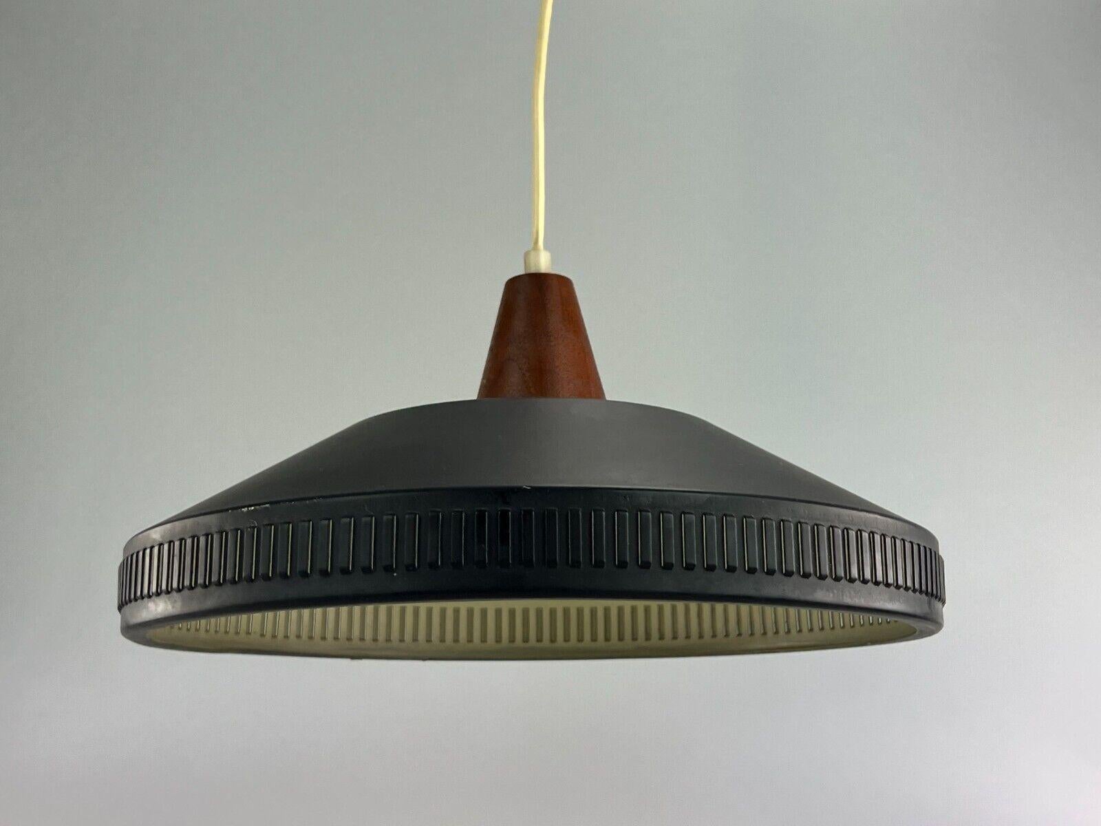 German 60s 70s lamp light ceiling lamp hanging lamp sheet metal space age design For Sale