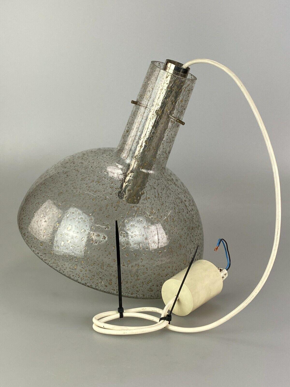 60s 70s Lamp Light Ceiling Lamp Hanging Lamp Temde Glass Space Age Design For Sale 5