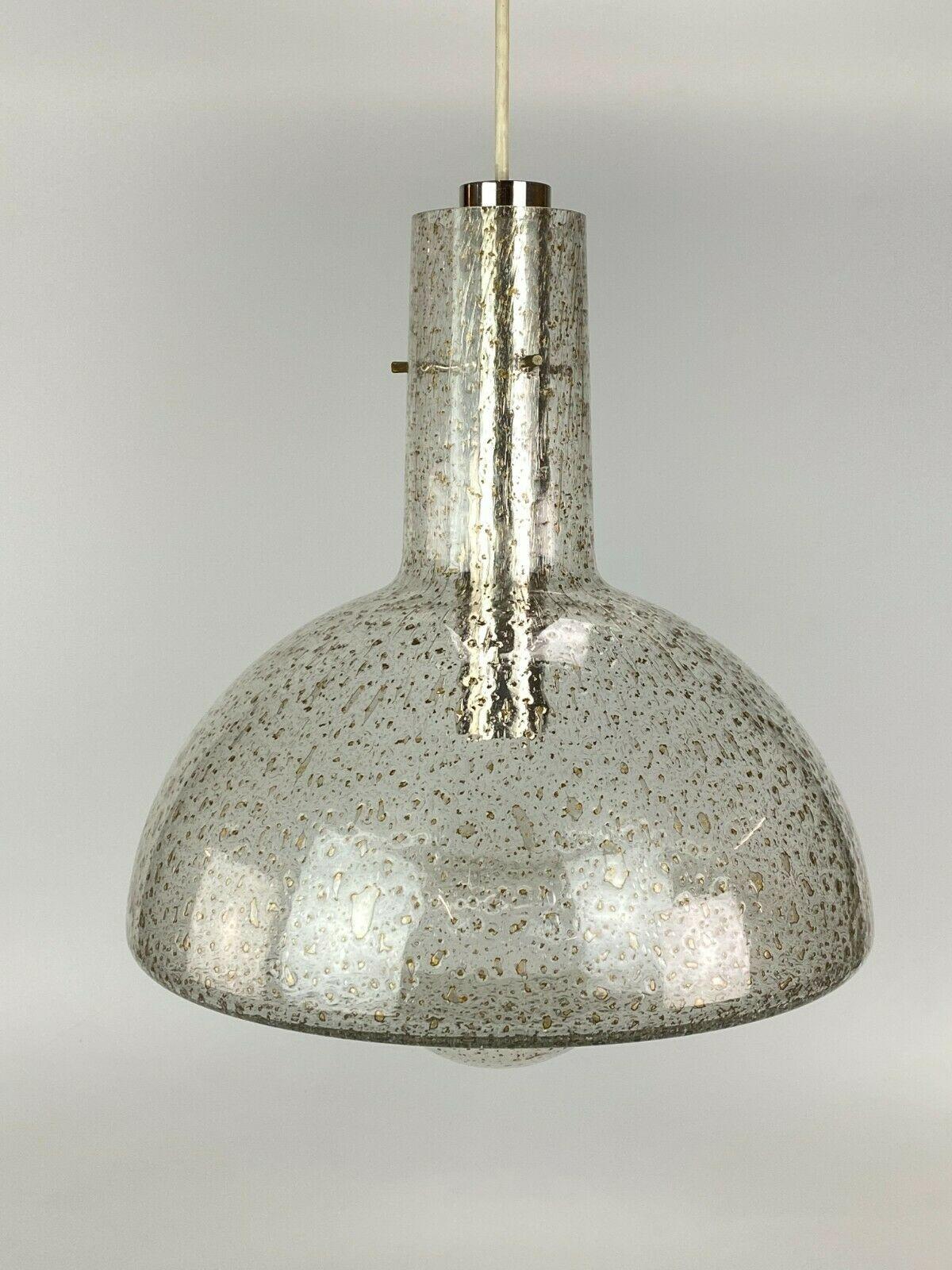 60s 70s Lamp light ceiling lamp hanging lamp Temde glass space age design.

Object: ceiling lamp

Manufacturer: Temde

Condition: good

Age: around 1960-1970

Dimensions:

Diameter = 34cm
Height = 38cm

Other notes:

The pictures