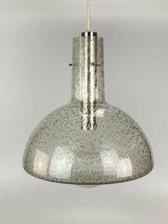 60s 70s Lamp Light Ceiling Lamp Hanging Lamp Temde Glass Space Age Design