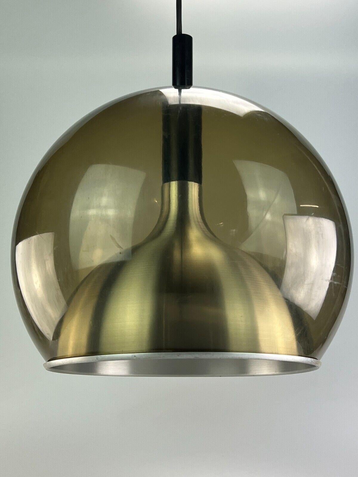 Swiss 60s 70s lamp light ceiling lamp hanging lamp Temde plastic Space Age