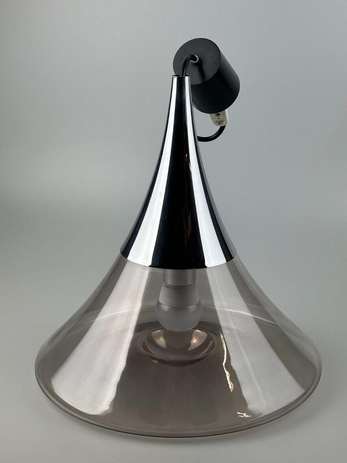60s 70s lamp light ceiling lamp Limburg Germany glass space age design For Sale 5